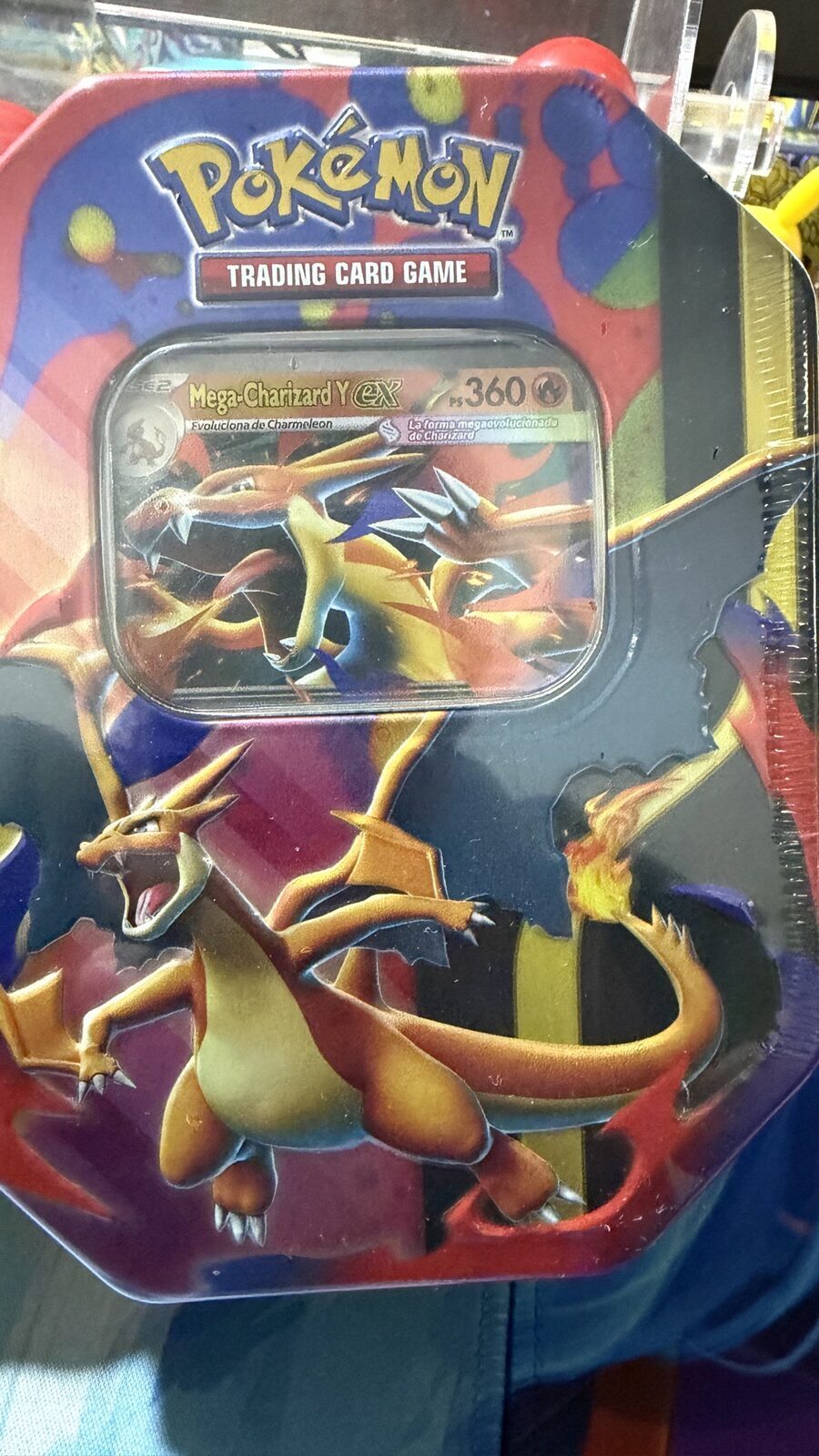 Lata Mega charizard ex español 🔥💯