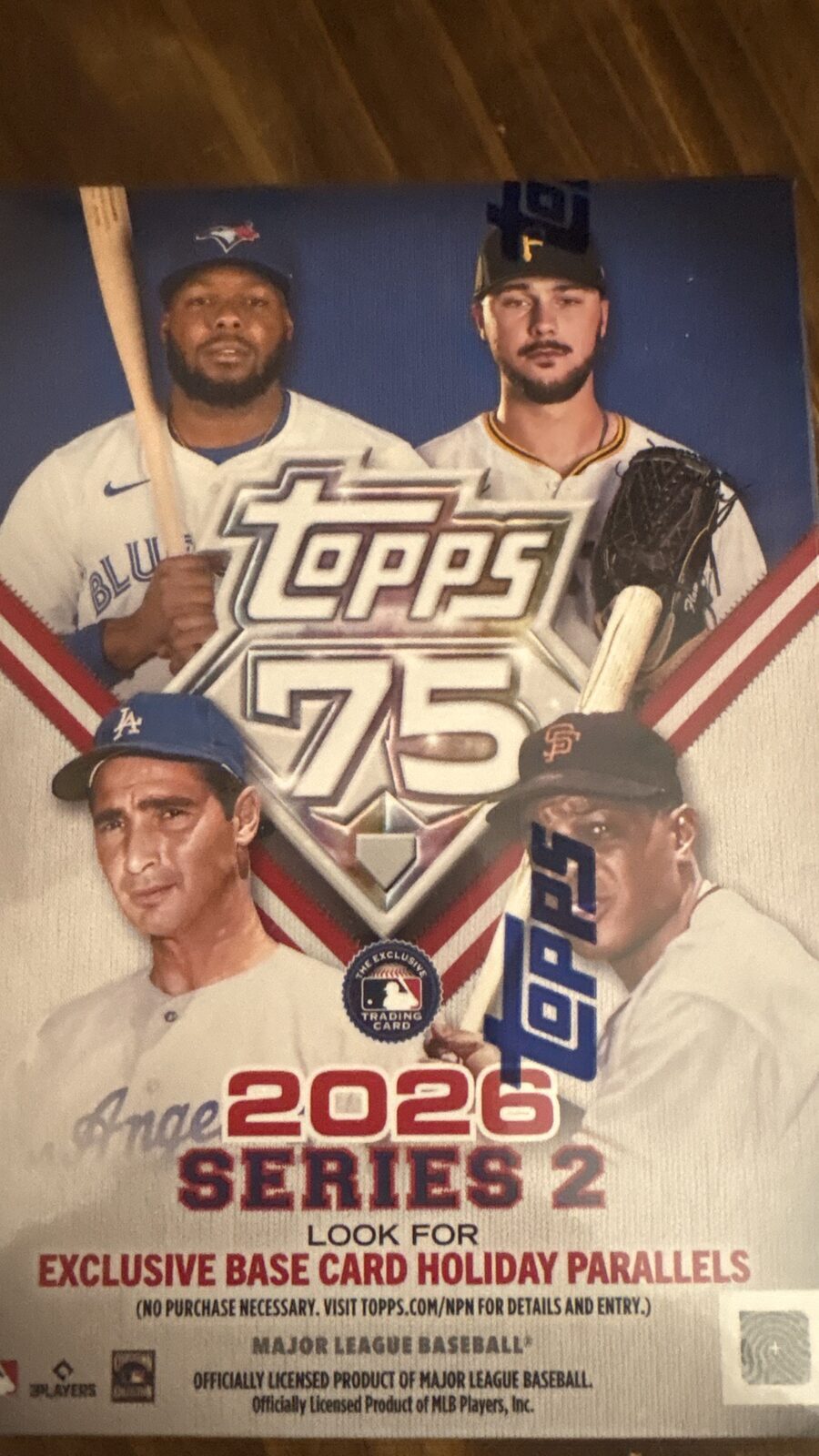 Topps 75 Series 2 de Regalo al final del Break
