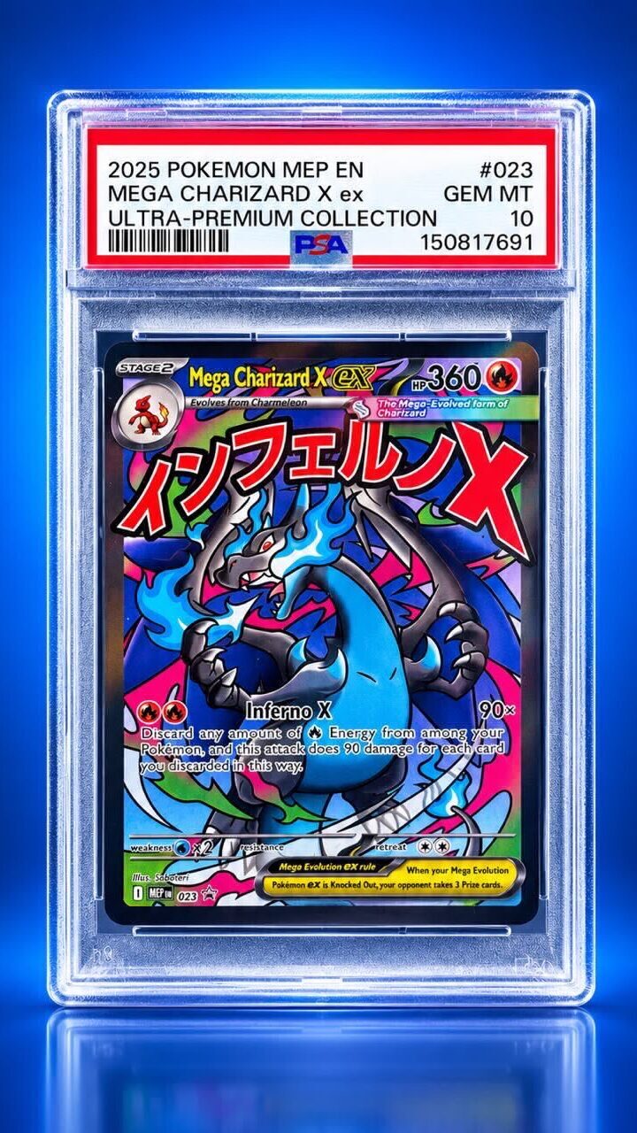 Mega Charizard X ex PSA 10