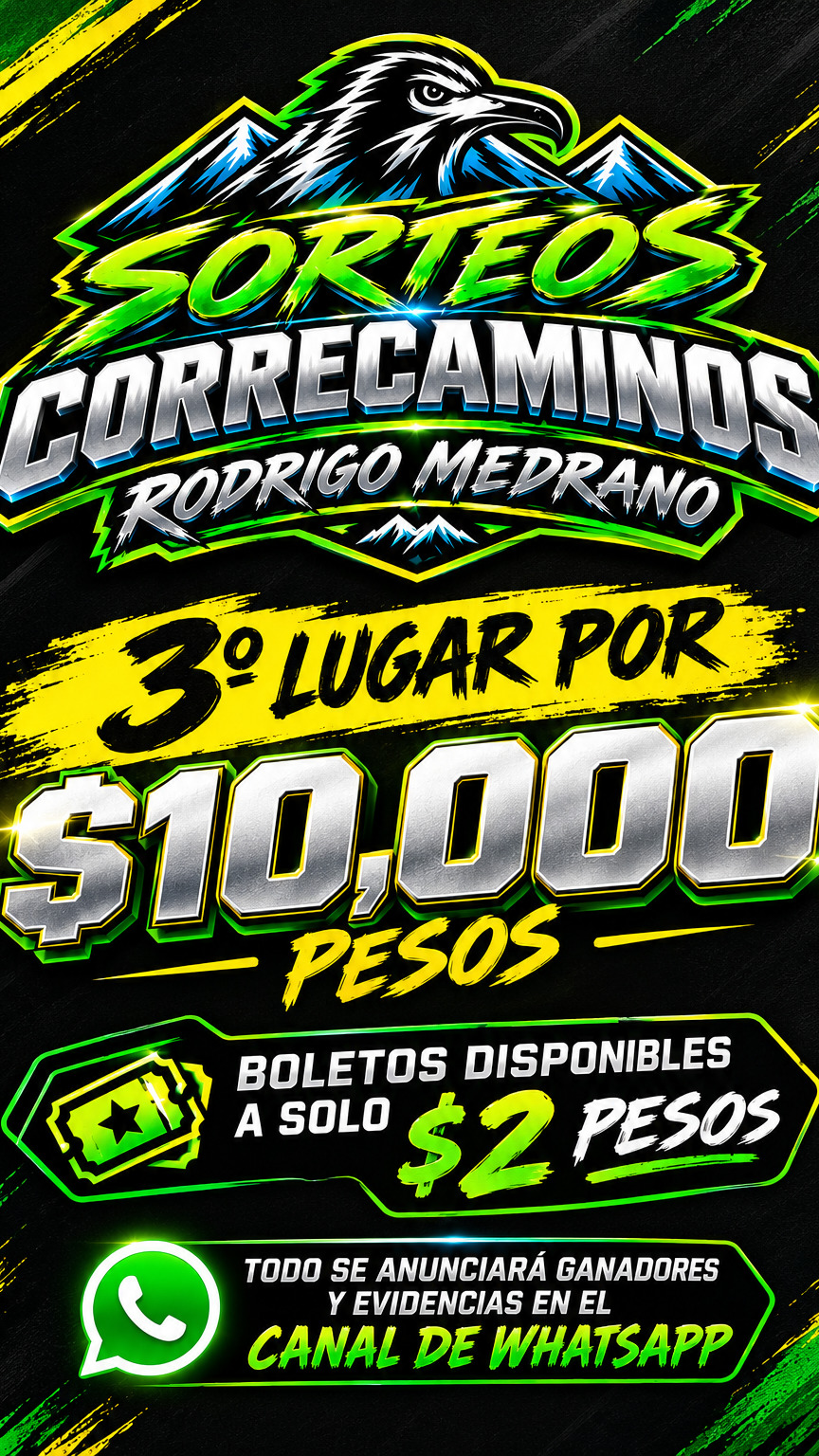 $10,000 pesos. 
gana boletos para participar 
COMPRADOR