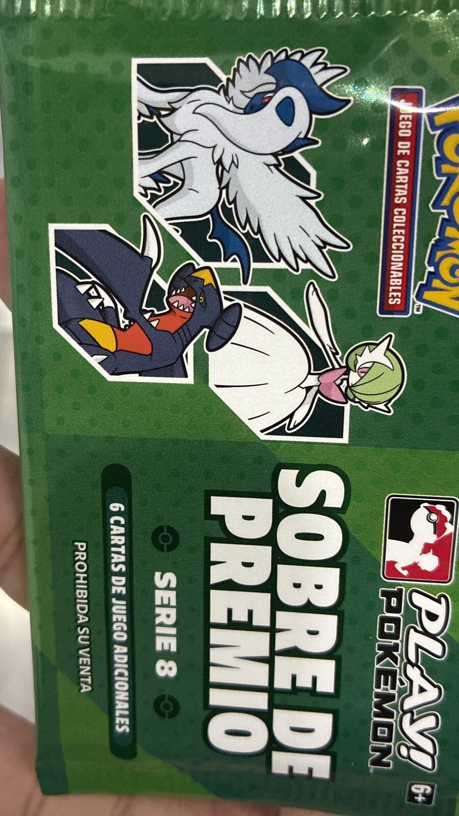 sobre especial de Pokémon