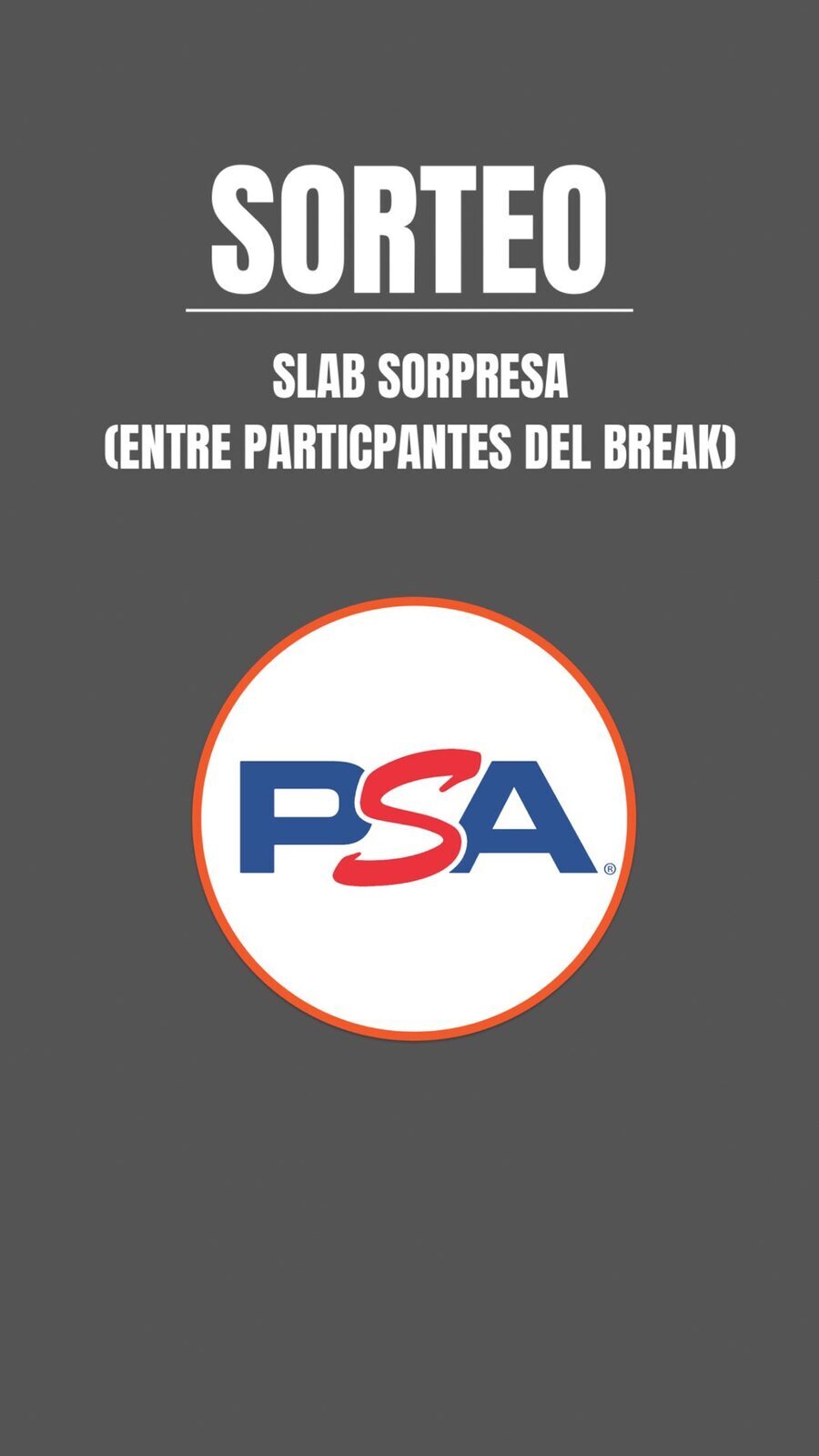 SLAB ENTRE PARTICIPANTES DEL BREAK