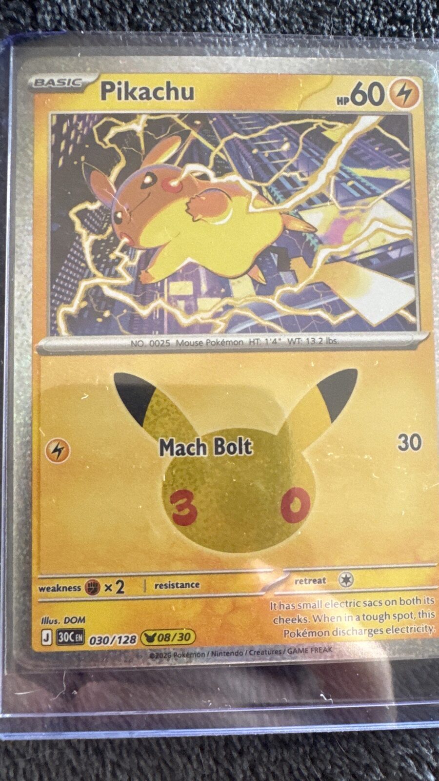PIKACHU 08/30
30 aniversario