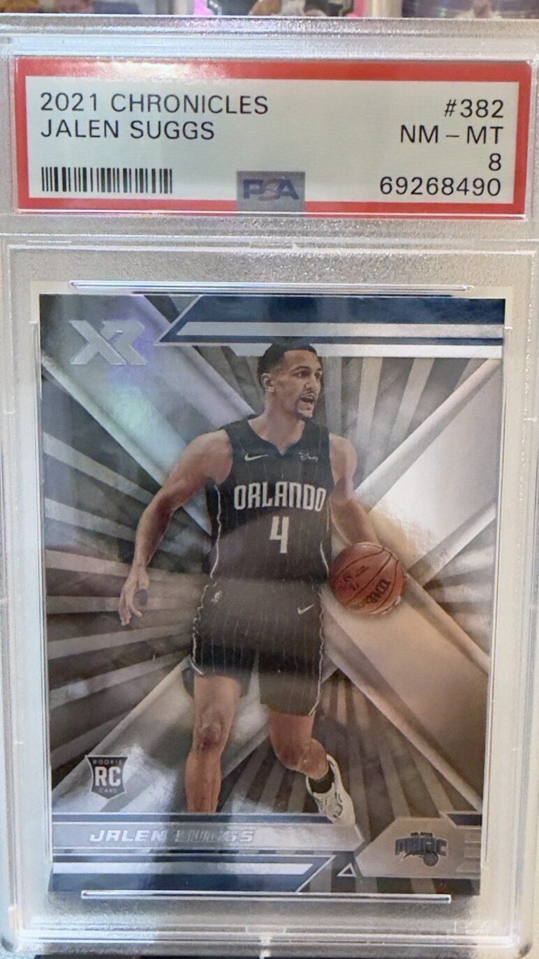 Jalen Suggs PSA 8