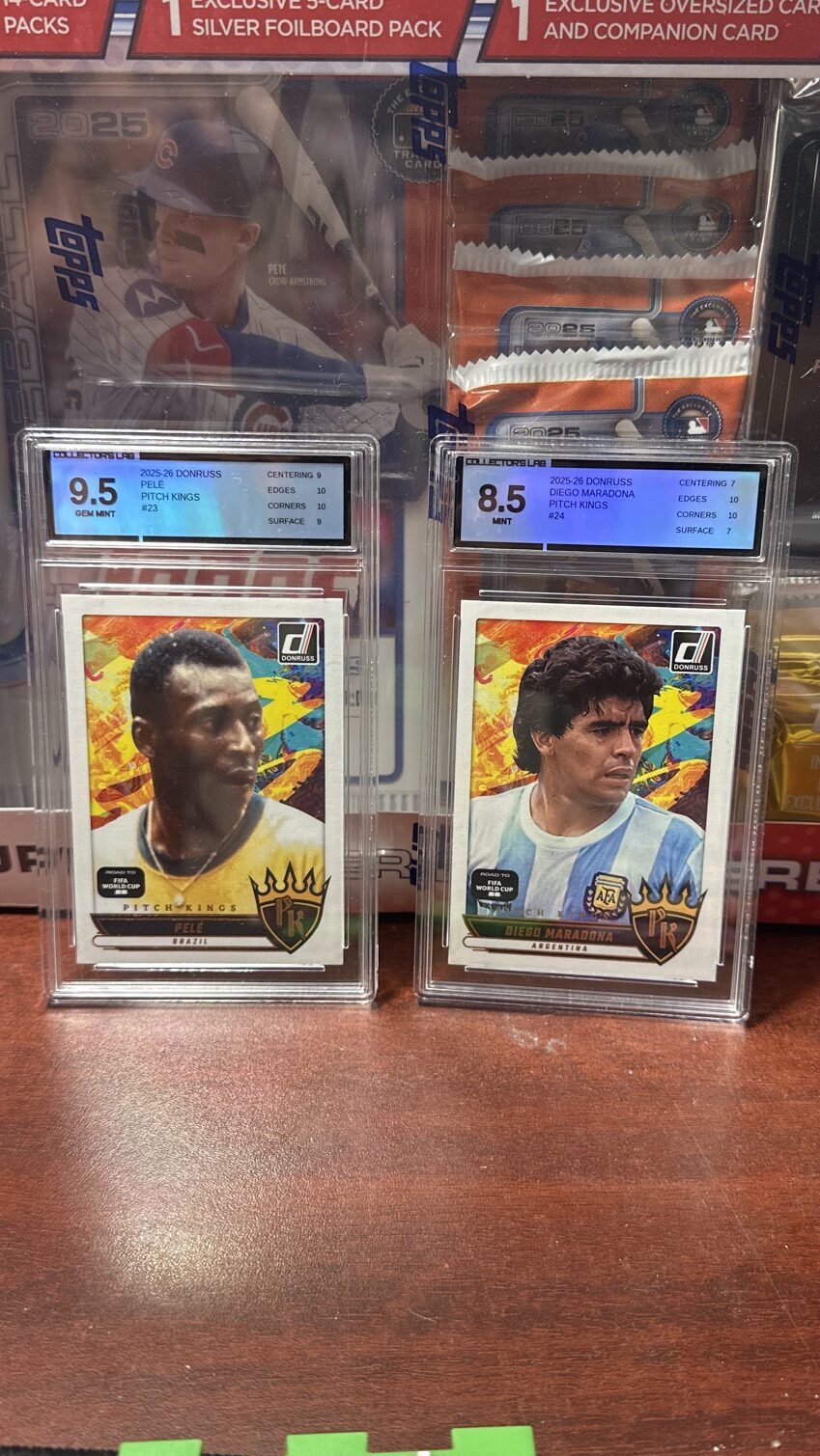 slab de Maradona o Pelé
