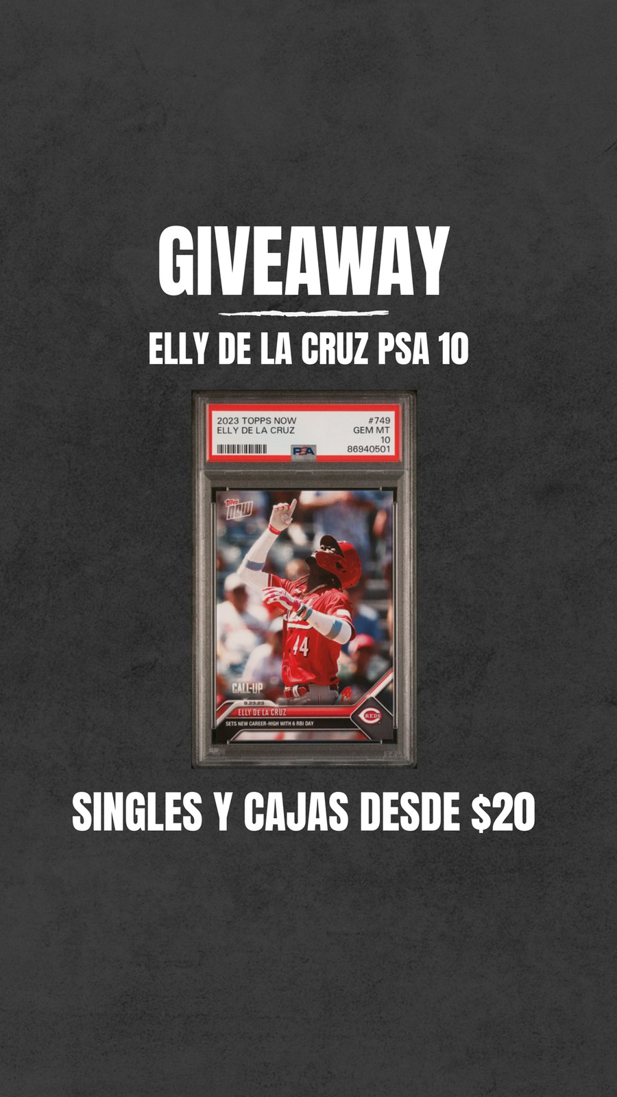 ELLY DE LA CRUZ PSA 10
