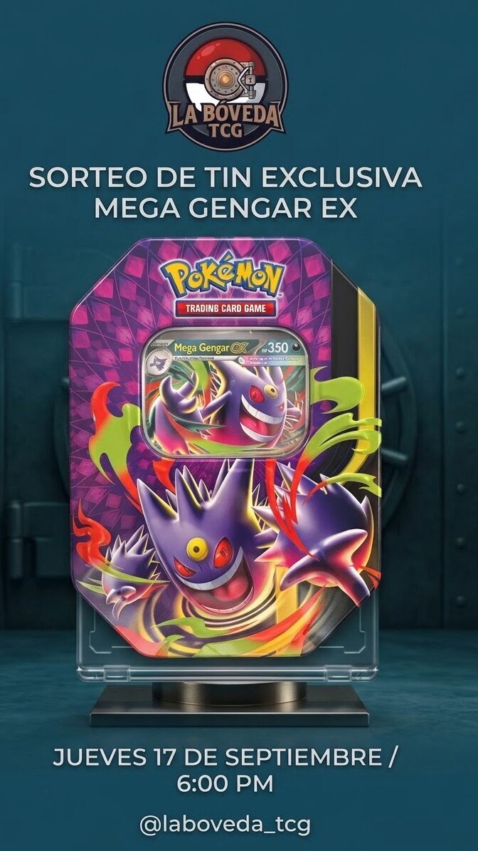 Lata Pokémon TCG Mega Moonlit