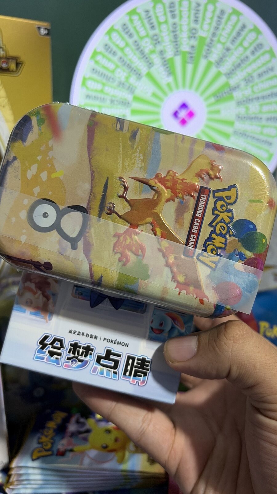 Lata Pokémon Galarian Moltres