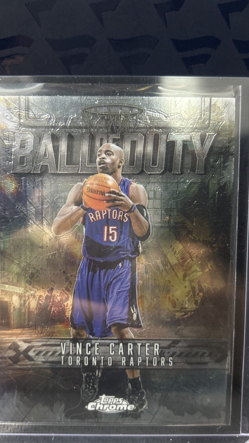 Topps Chrome Vince Carter 
Ball of Duty