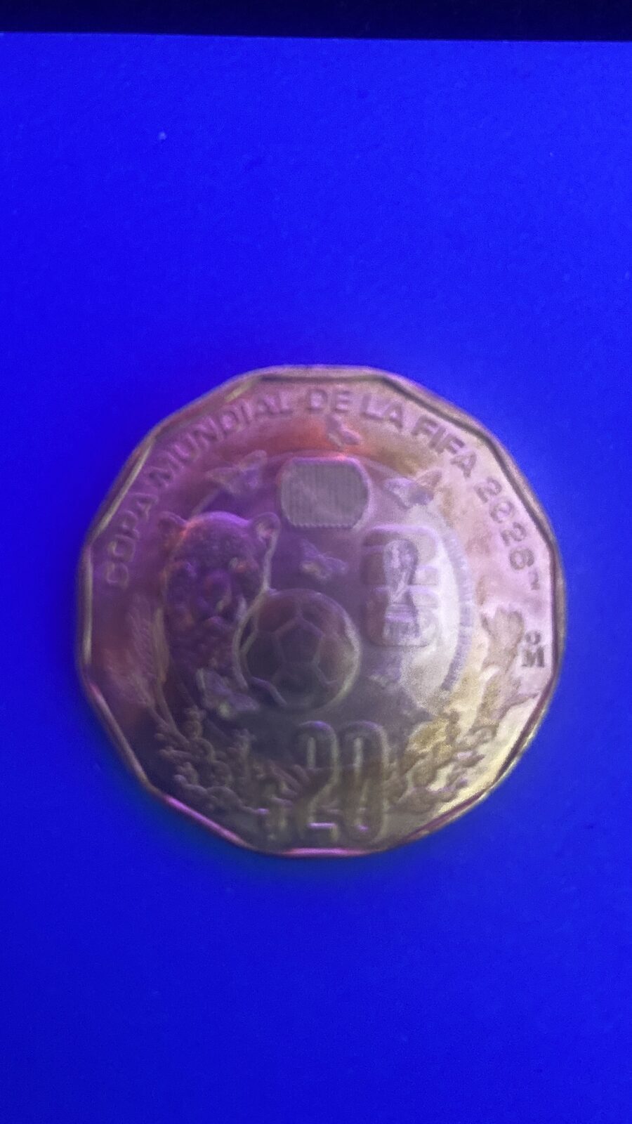 Moneda Conmemorativa Mundial 2026