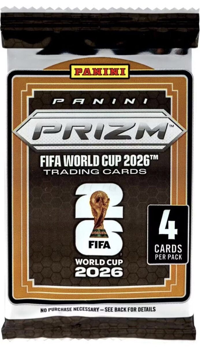 sobre panini prizm world cup 2026