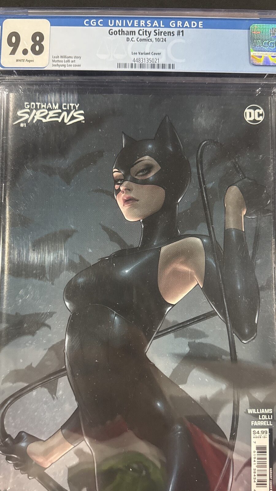 Comic Gotham City Sirens #1 CGC 9.8