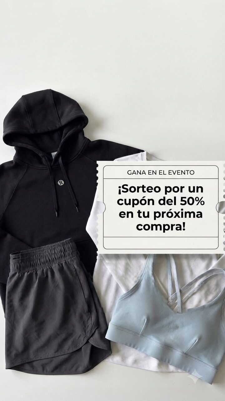 sorteo de cupon del 50% en proxima compra