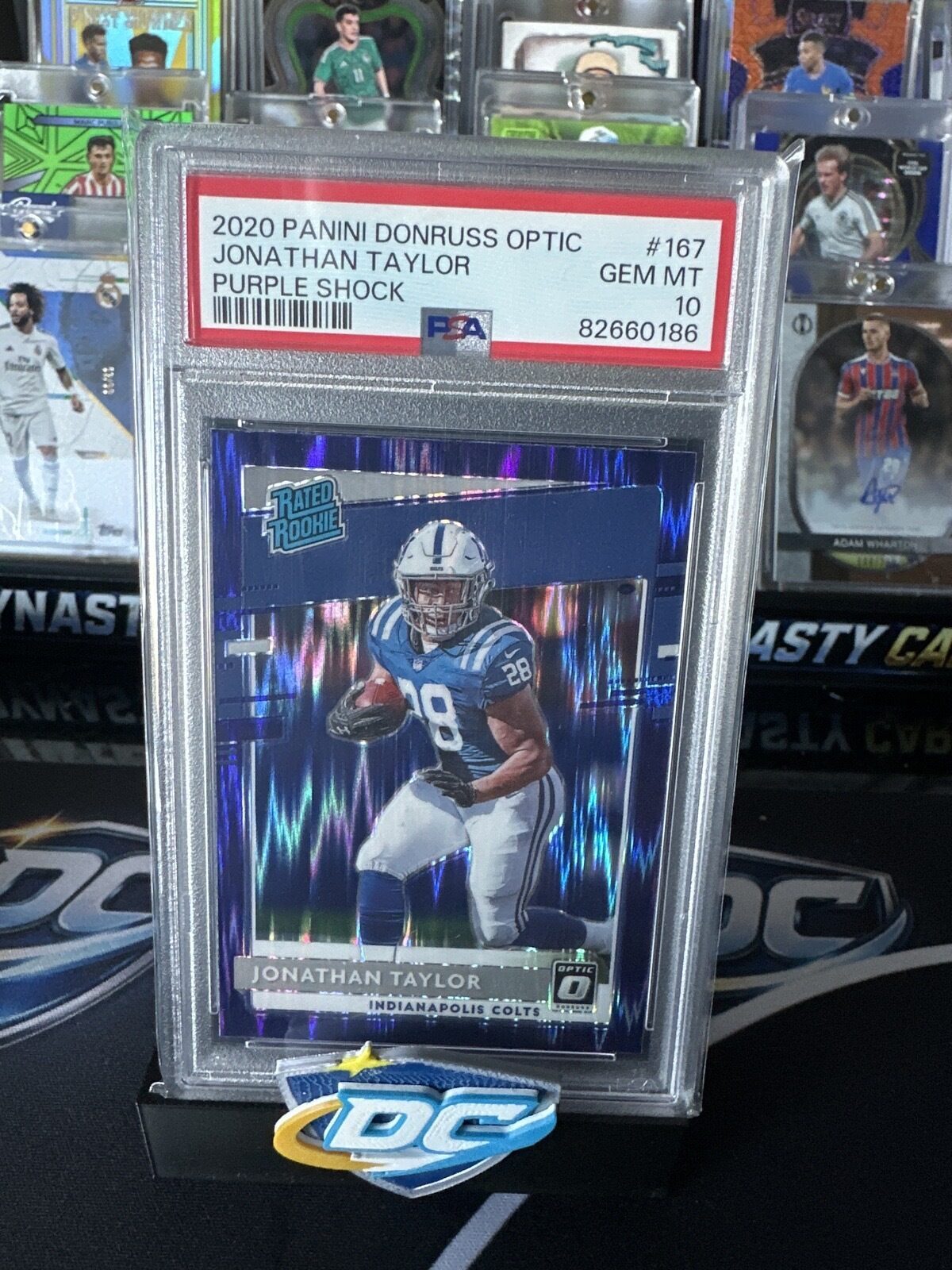 JONATHAN TAYLOR PURPLE SHOCK PSA 10