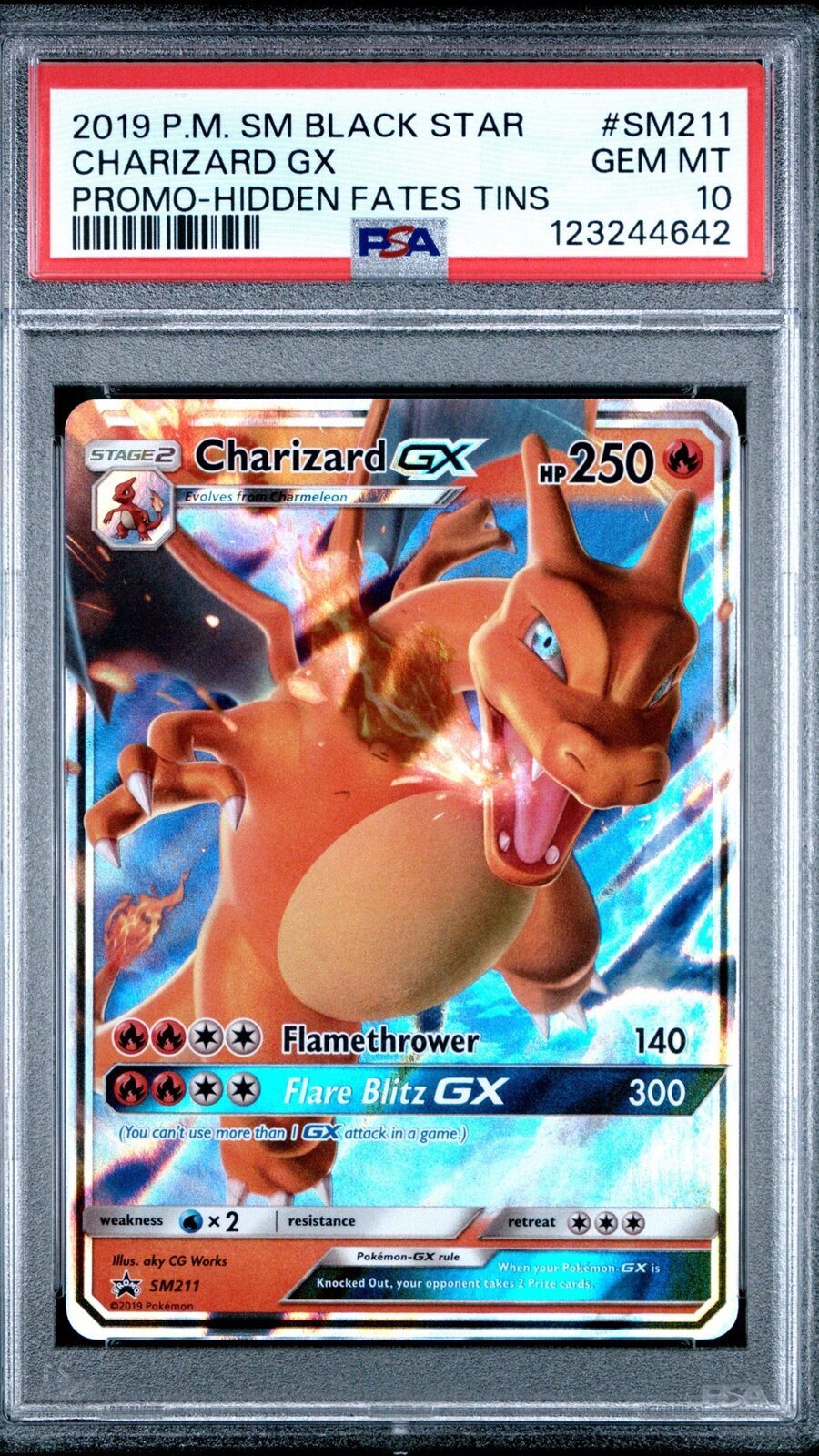 CHARIZARD PSA 10 GRATIS