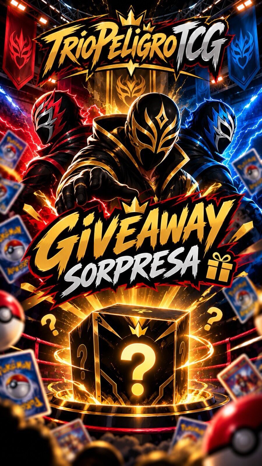 🎁🔥 ¡GIVEAWAY SORPRESA! 👀🎴 ¿QUIÉN SE LLEVA EL PREMIO? ⚡