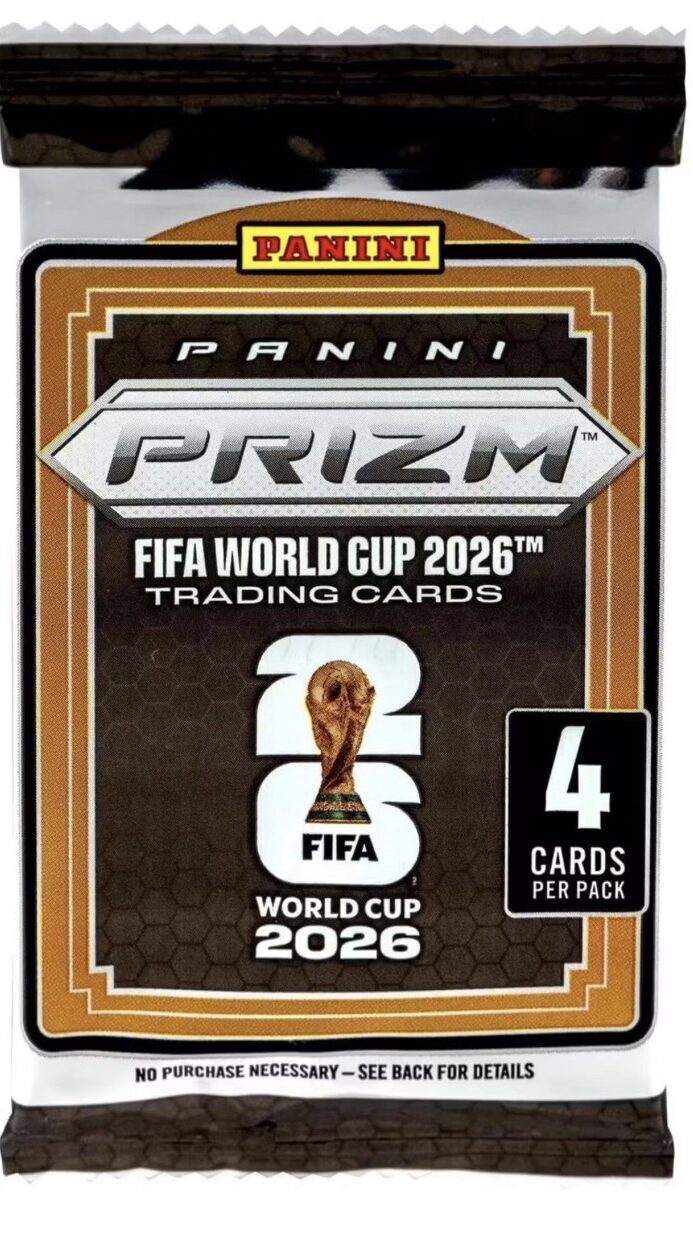 sobre panini prizm world cup 2026