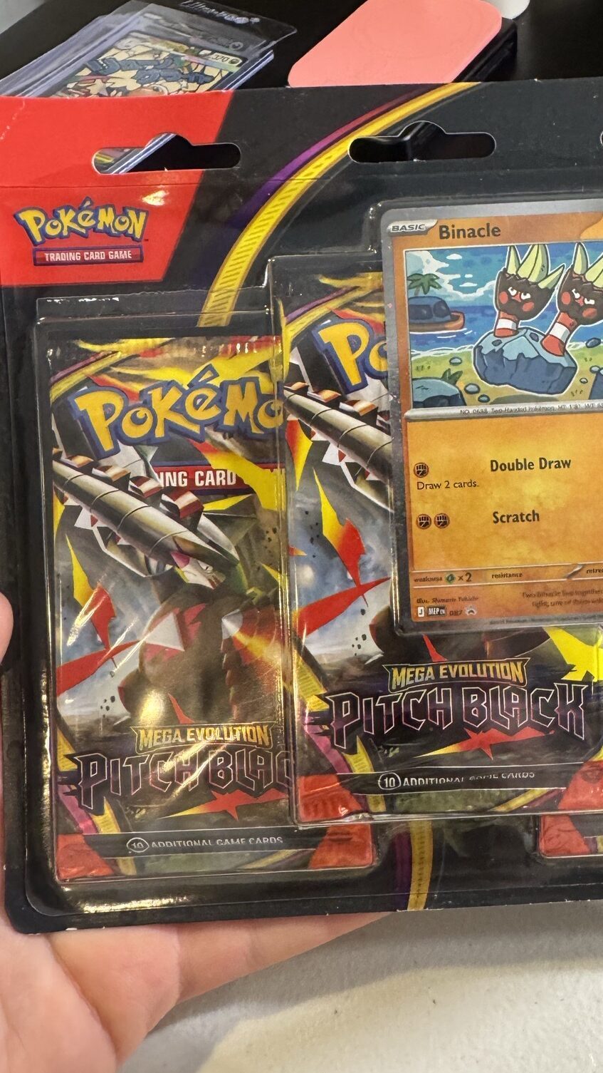 Blíster PITCH BLACK