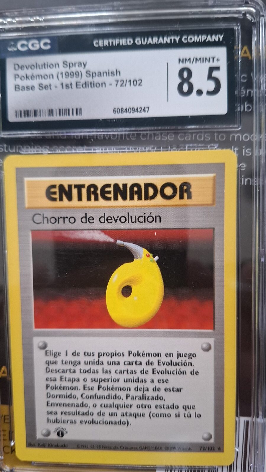 devolution  spray (spanish)