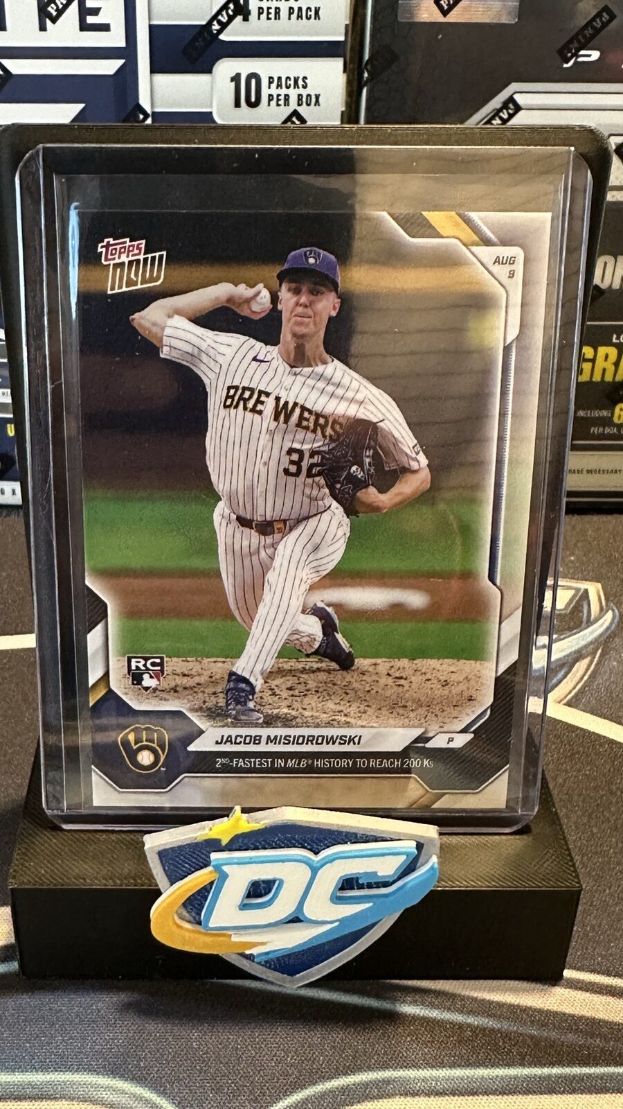 Carta Rookie Jacob Misiorowski