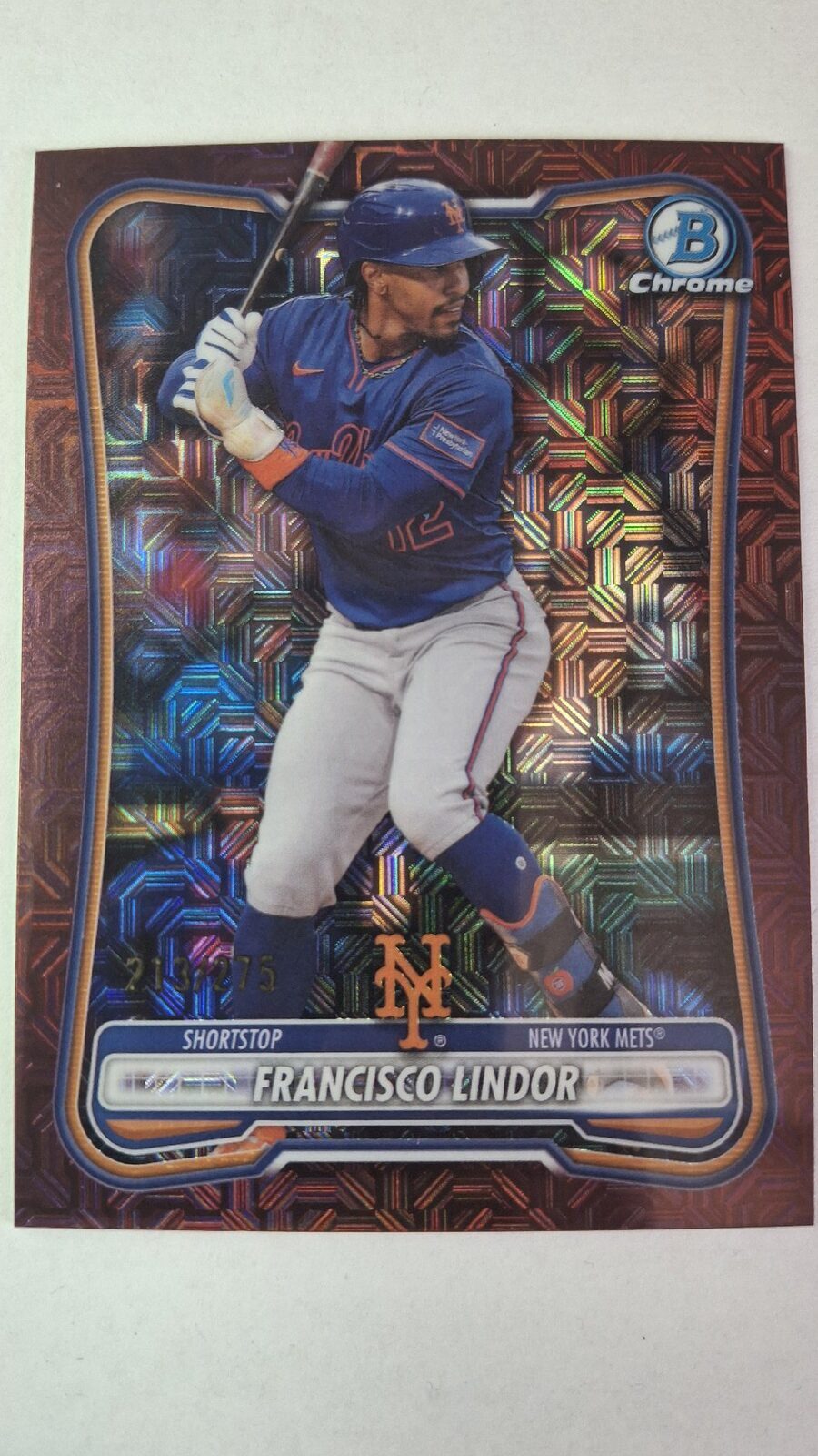 2026 Bowman Francisco Lindor MOJO 213/275