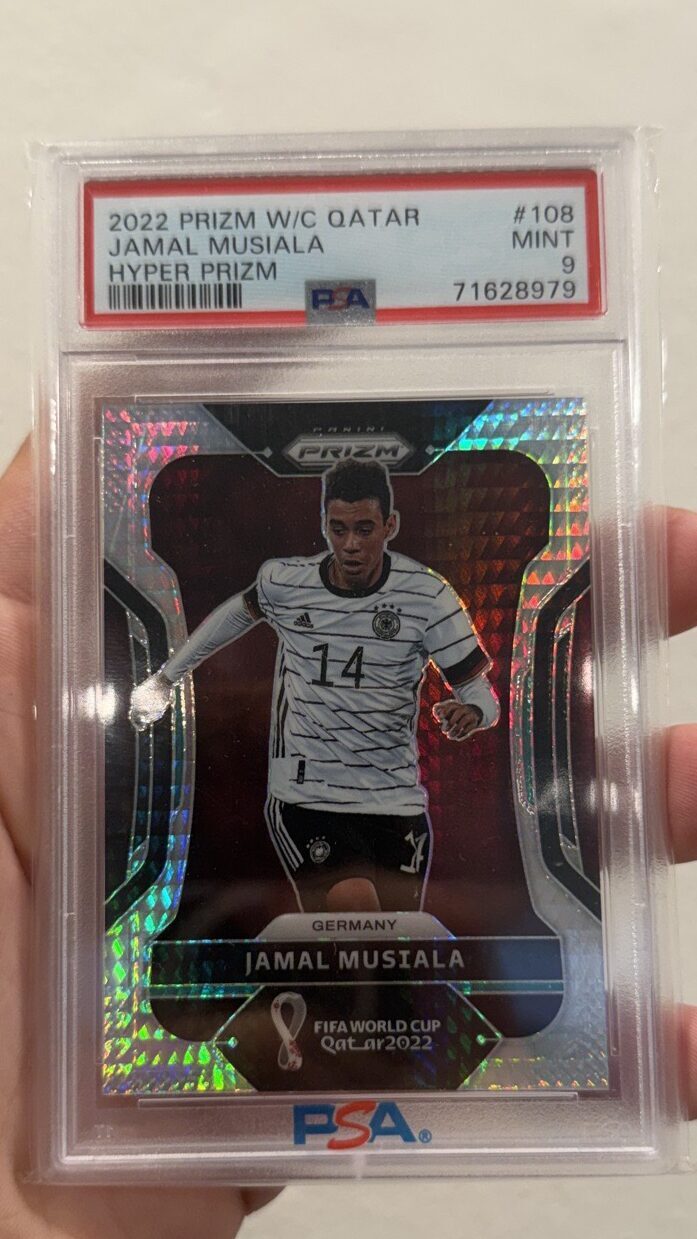 Jamal musiala Qatar w/c
PSA 9