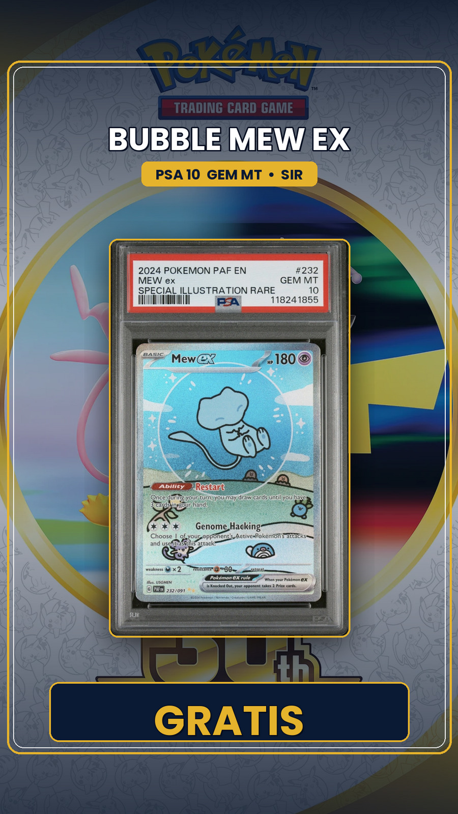 Bubble Mew PSA 10
