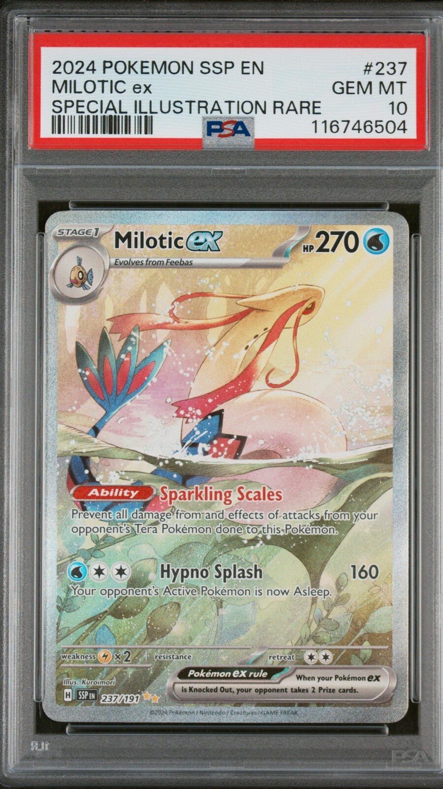 MILOTIC PSA 10 GRATIS