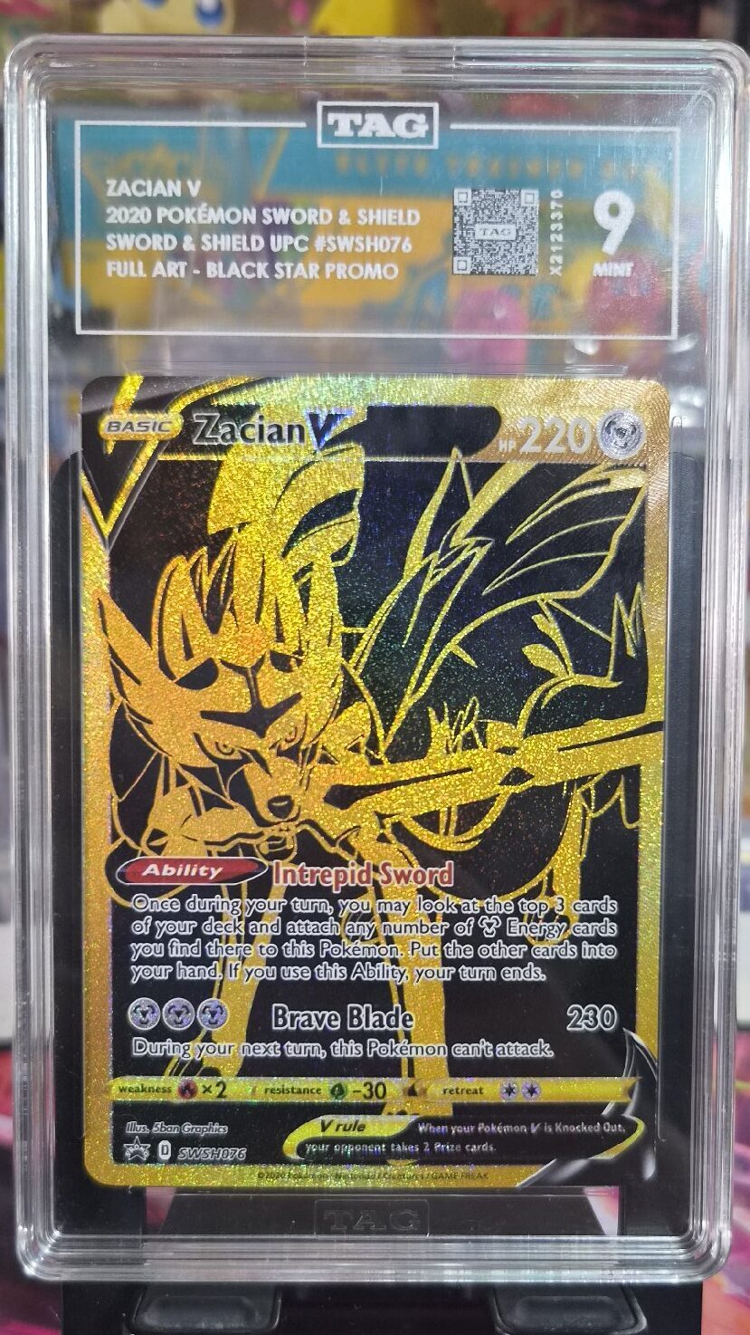 Zacian V Black Star Promo 
TAG 9
Gratis