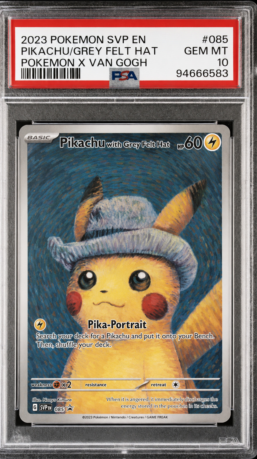 VAN GOGH PSA 10 GRATIS