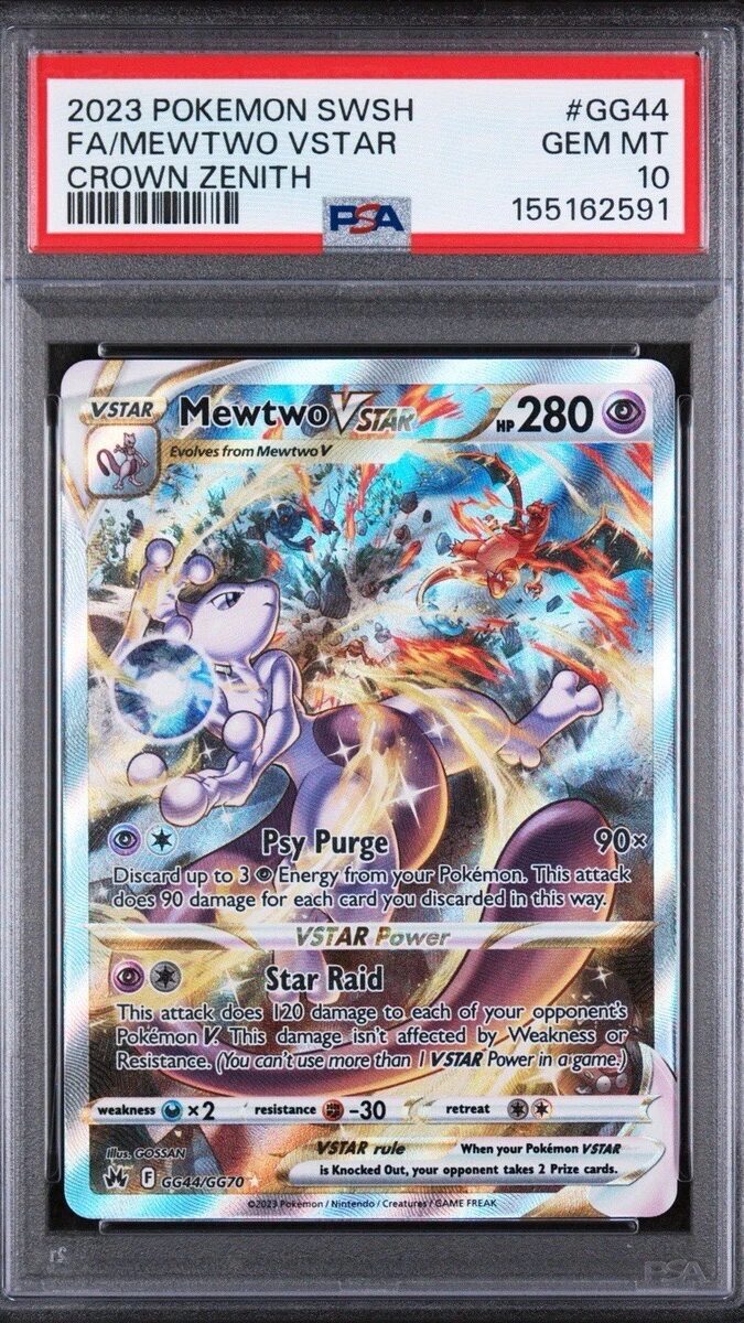MEWTWO VSTAR PSA 10 GRATIS