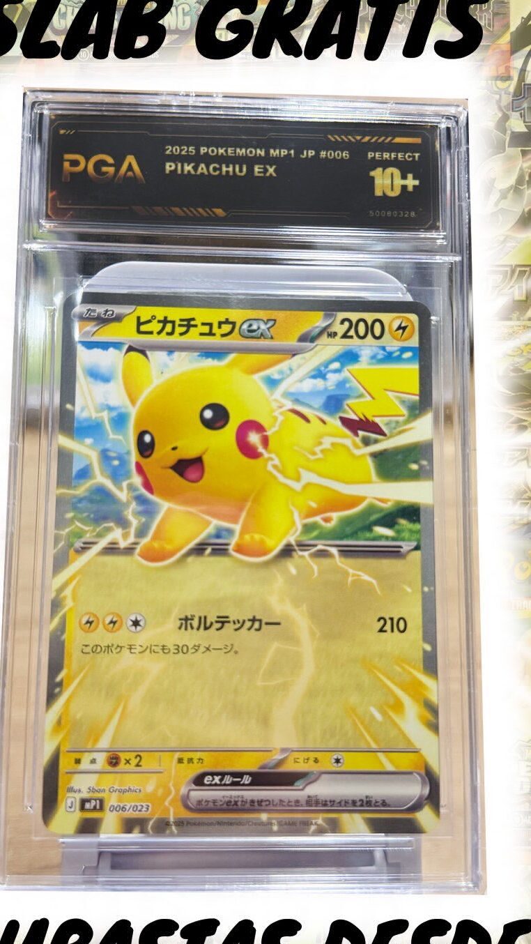 Pikachu Ex PGA 10+