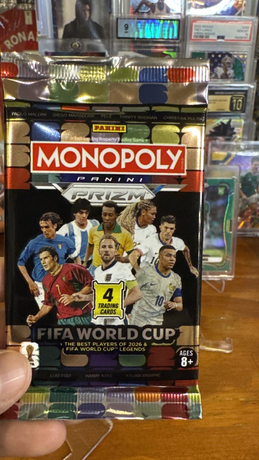 Sobre Coleccionable Panini Prizm Monopoly