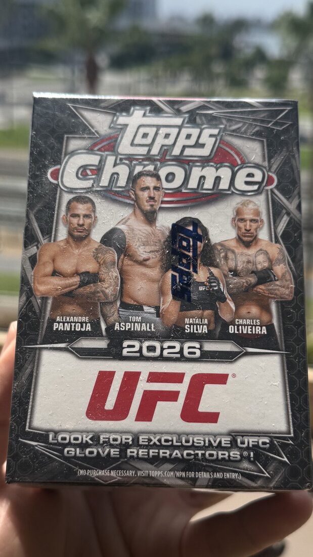 1 sobre Topps chrome UFC