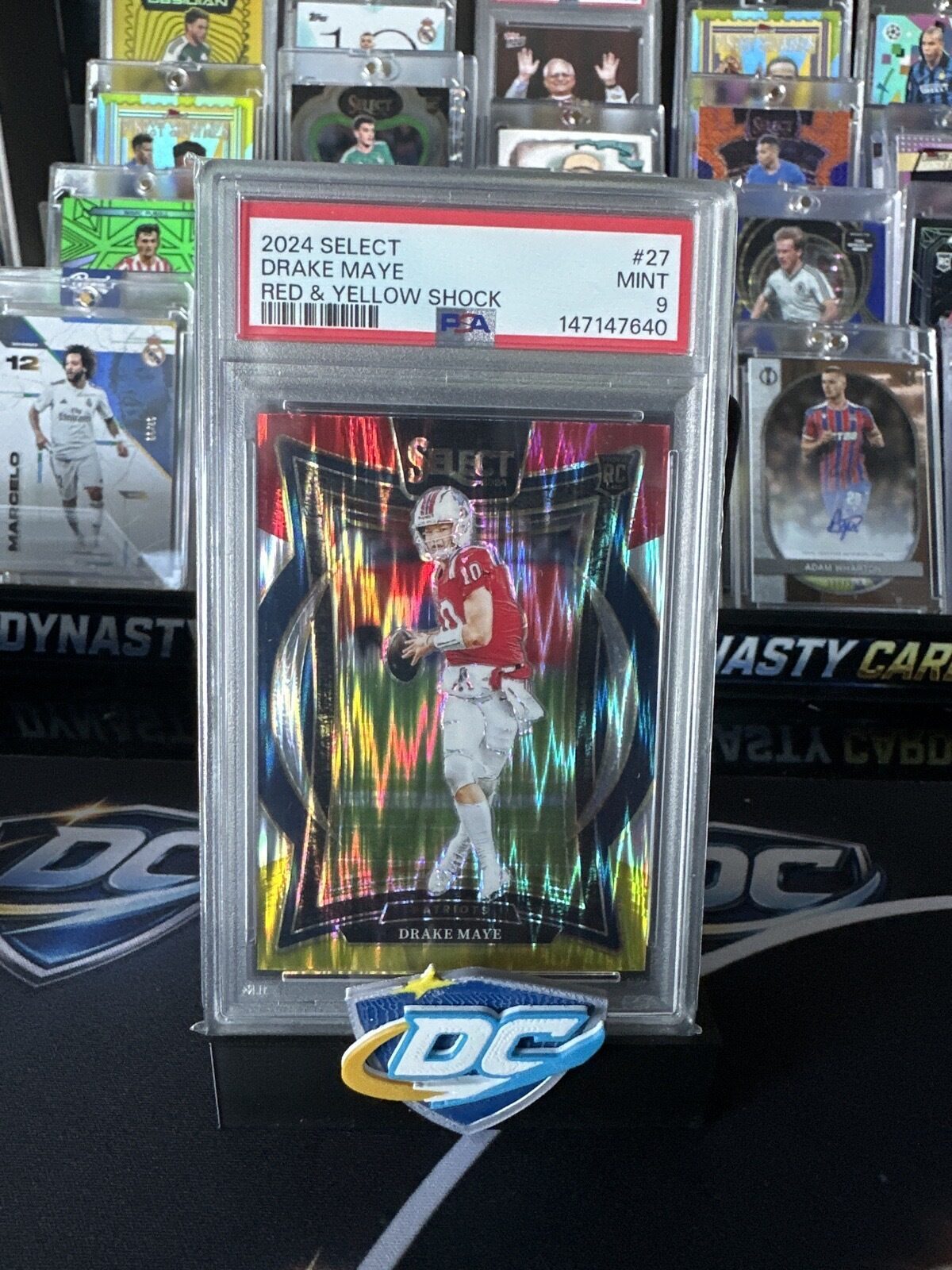 DRAKE MAYE RED YELLOW SHOCK PSA 9