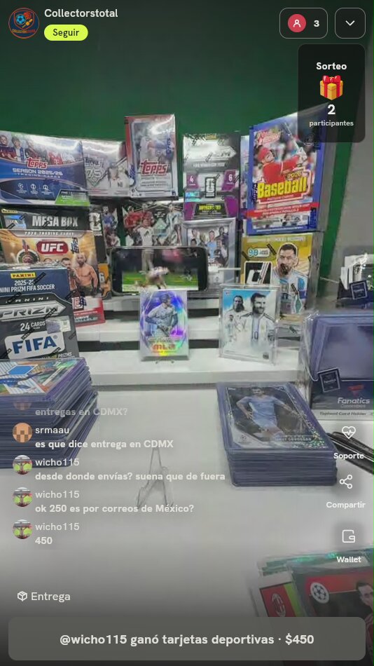 Lote Tarjetas Deportivas Variadas