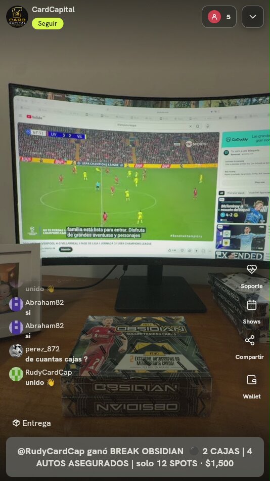 2021 Panini Obsidian Soccer Hobby