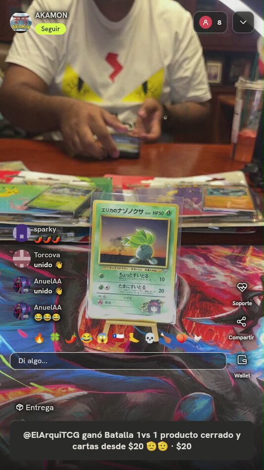 Erika's Oddish Japanese Card