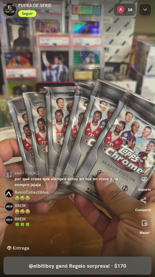 Topps Chrome UEFA 2025/26 Sobres