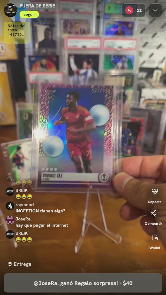 Robinio Vaz Topps Finest Rookie