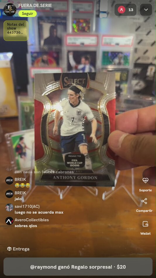 Anthony Gordon Select World Cup