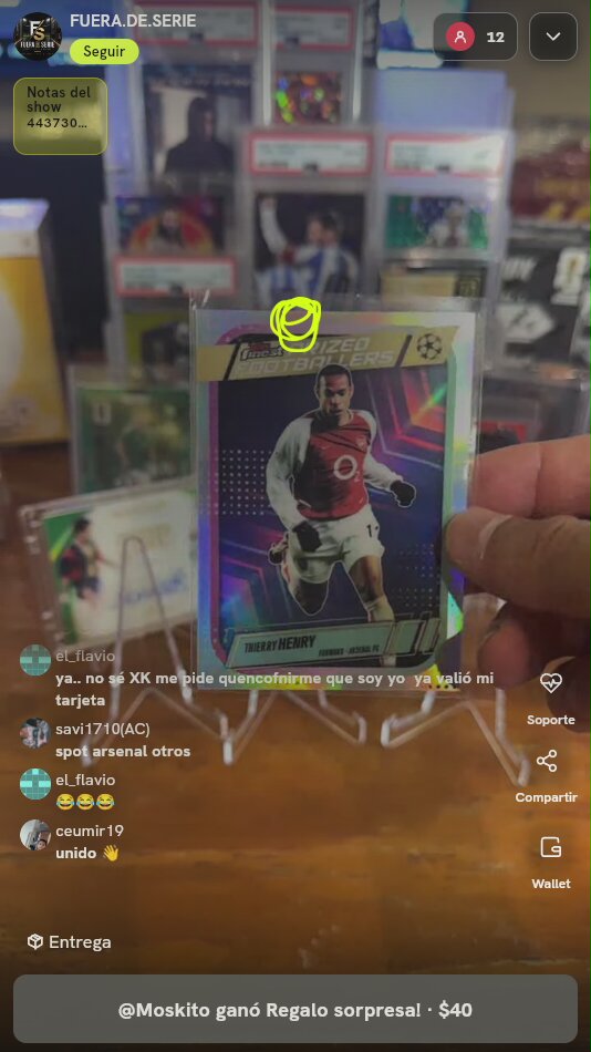 Thierry Henry Topps Finest Card