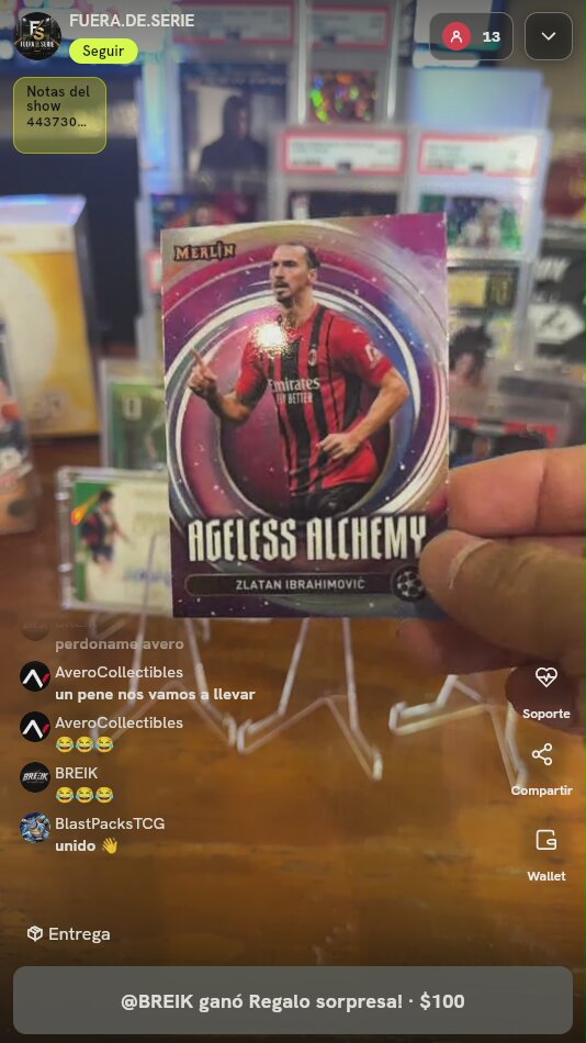 Zlatan Ibrahimovic Merlin Ageless Alchemy