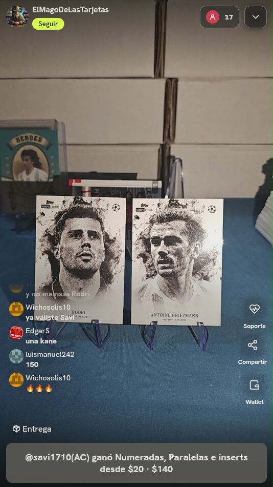 Topps Simplicidad Rodri Griezmann
