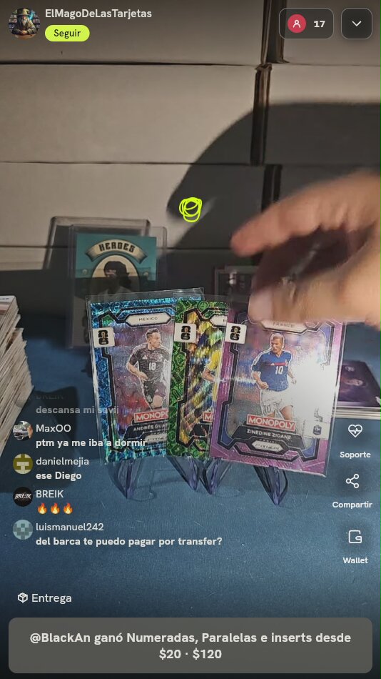 Cartas Panini Prizm Monopoly Soccer