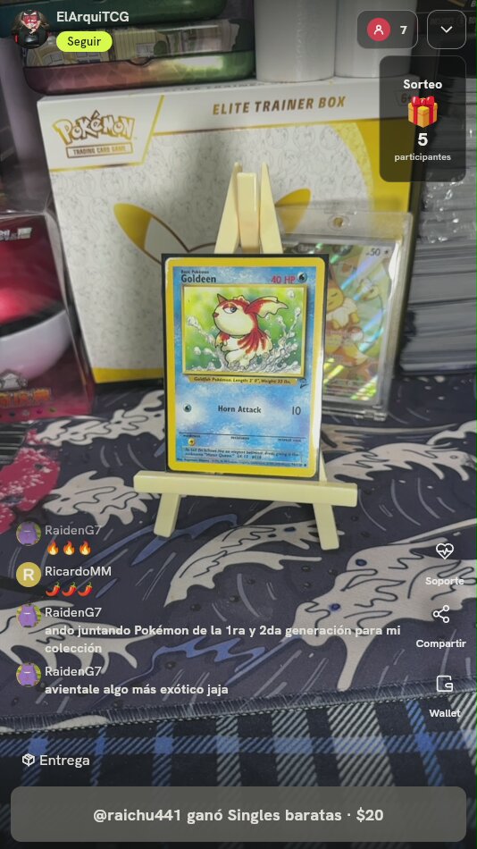 Goldeen Jungle Set