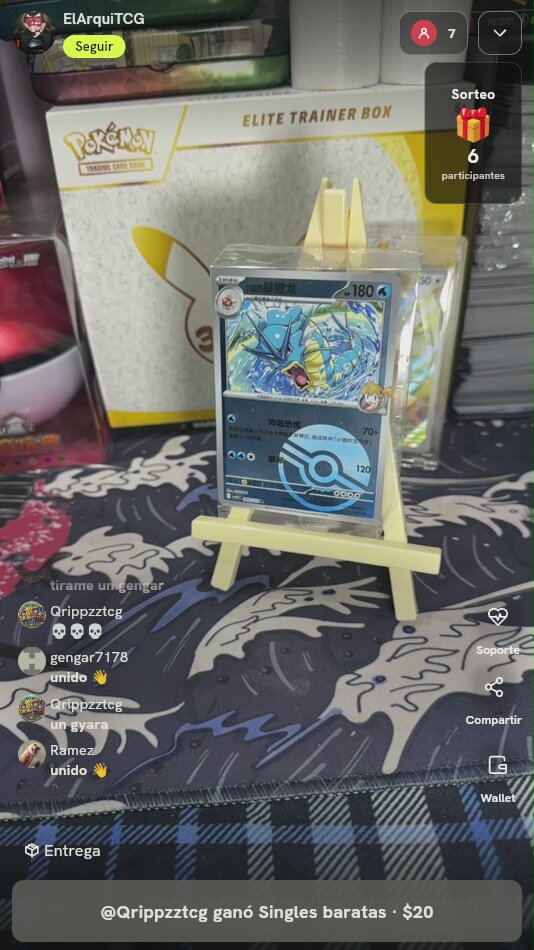 Gyarados Carta Pokémon