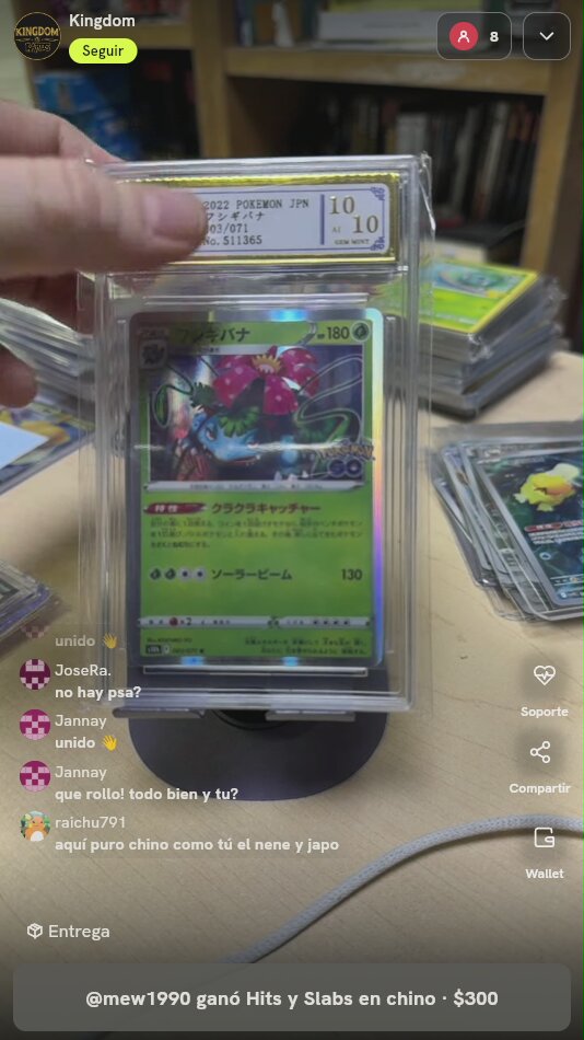 Venusaur Pokémon GO Japonesa