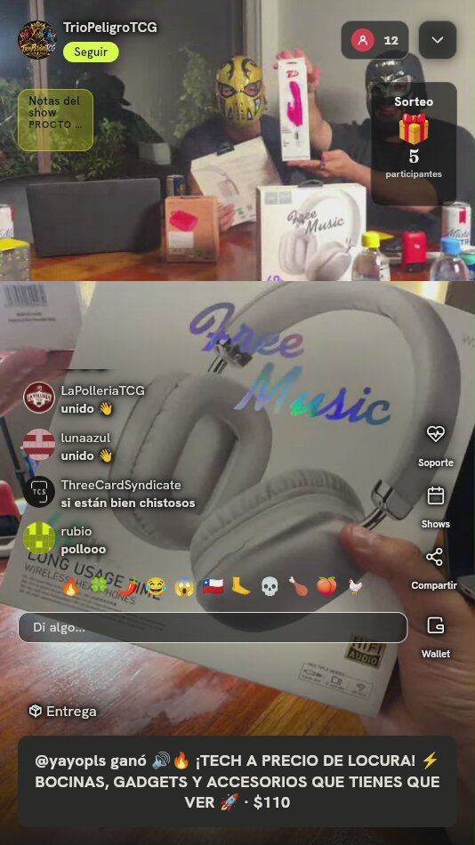Audífonos Inalámbricos Free Music