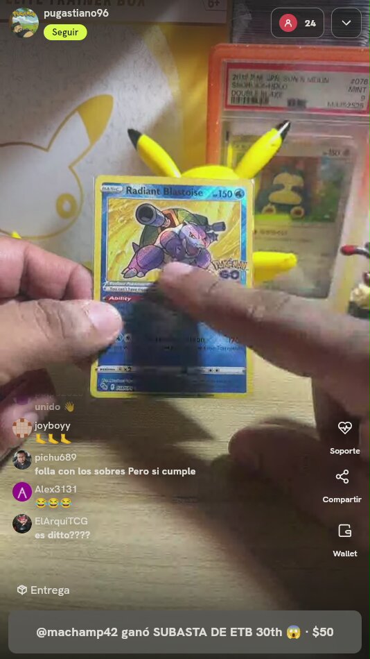 Radiant Blastoise Pokémon GO